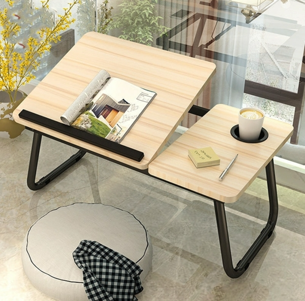 Folding Laptop Desk for Bed Portable Computer Tray for Sofa Table