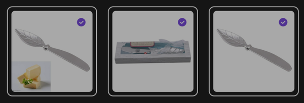 ACCHINGE 1PC Leaf Shape Alloy Butter Knife Bread Handle Master Silver Cheese