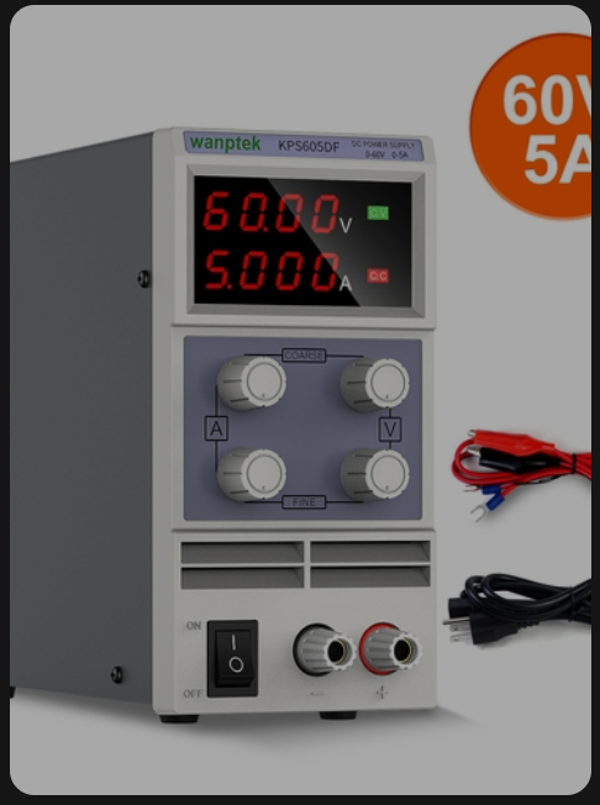 Laboratory Stabilizer Dc Power Supply Adjustable 60v 5a Voltage