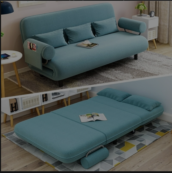 Large sofa bed sheets foldable home living room simple modern living