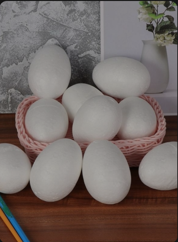 20pcs Easter Egg Painting Egg Diy Easter Egg Easter Decor Solid