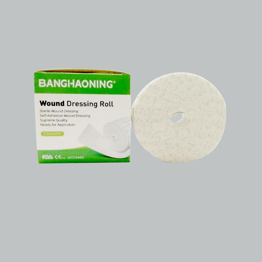 Hot Sale Jumbo Non-woven medical adhesive sterile Wound Dressing fixing Roll