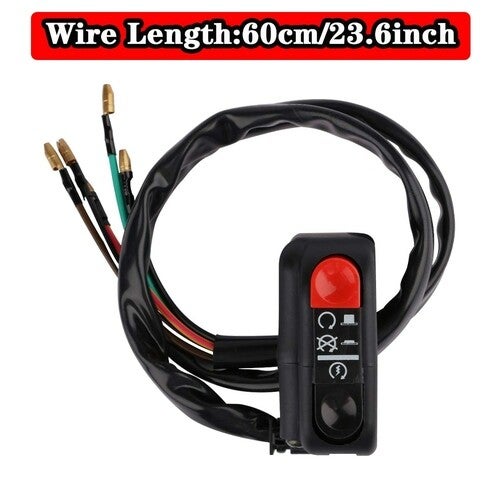 22mm Motorcycle Switch Handlebar Switch Starter/kill Push Button