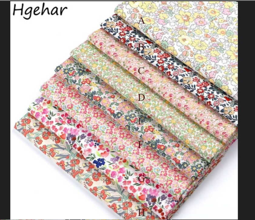 Summer Thin Clothing Fabric Floral Fairy Soft Dress Material