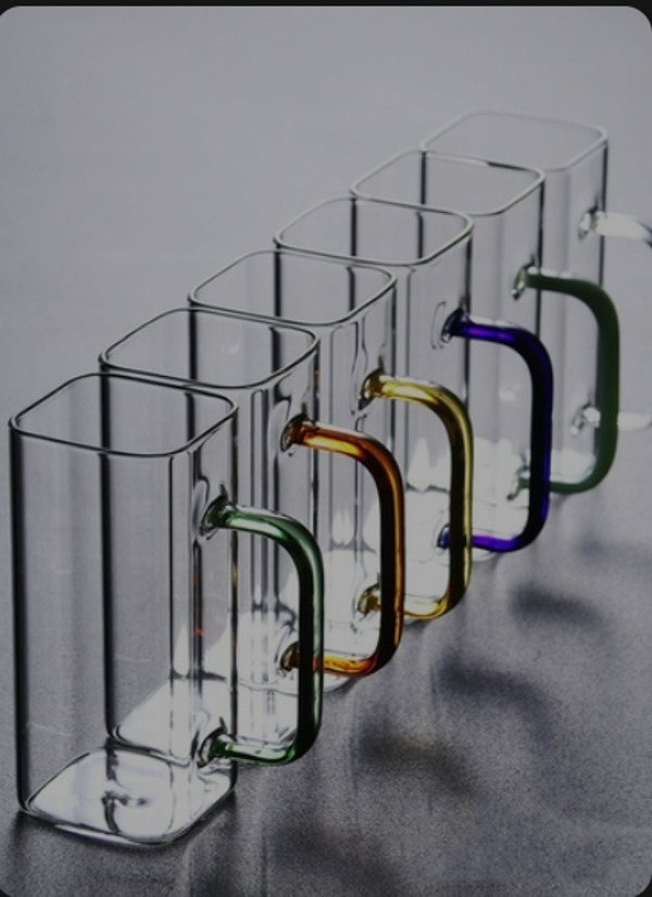 ACCHINGE Transparent Glass Cup Whiskey Tea Beer Double Creative Heat Resistant