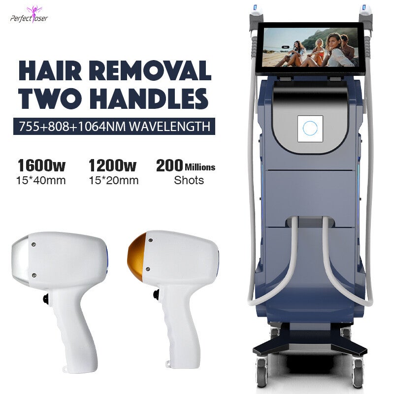 808 Diode Painless Hair Removal Machine 808nm Permanent Depilation