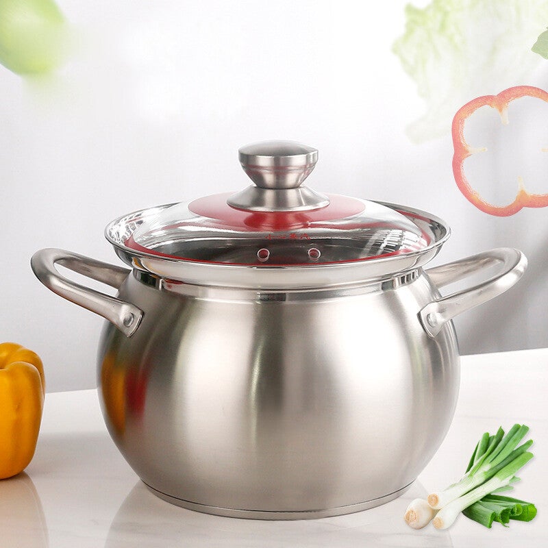 Soup Big Cooking Pot 304 Stainless Steel Thickened Soup Pot New Design