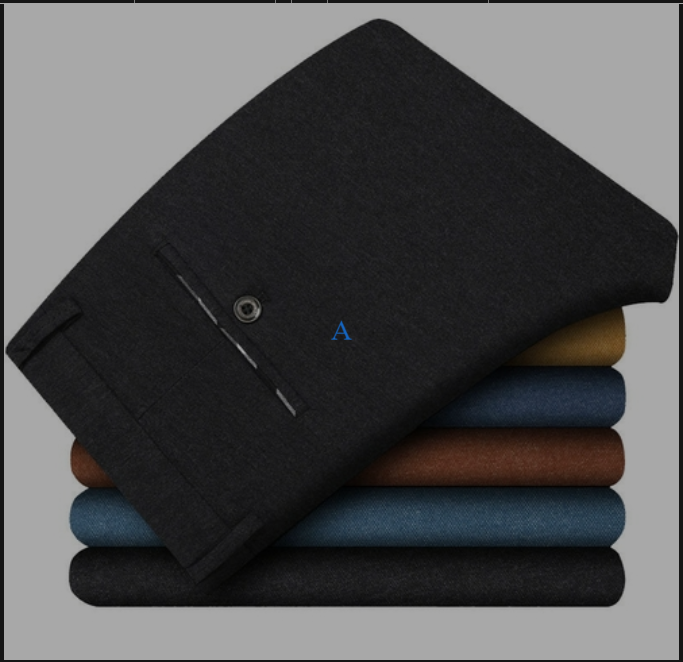 Business Men's Fall Spring Fashion Long Pants Formal Suit Pants Male