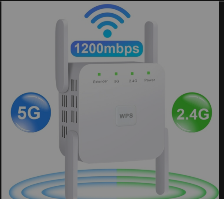 ACCHINGE 5G WiFi Repeater Wifi Amplifier Signal Wifi Extender Network Wi fi