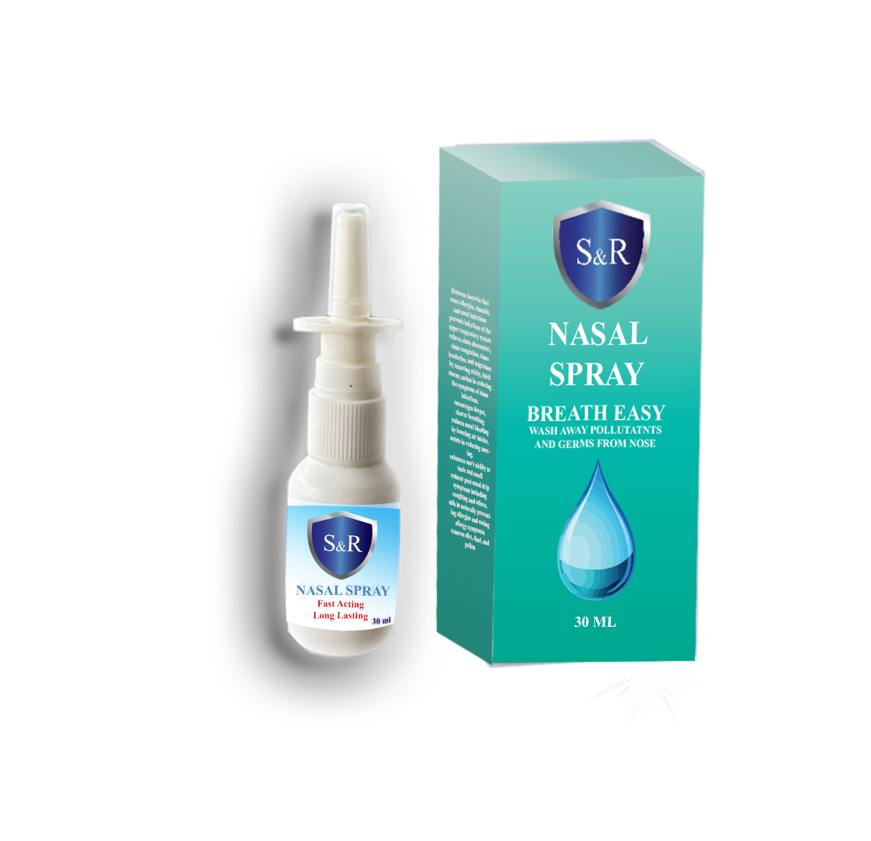 Nasal Spray For adults 30 ML 0.59 USD BEST PRICE Nasal Cleaning Health Care Easy Breathing nose spray Product