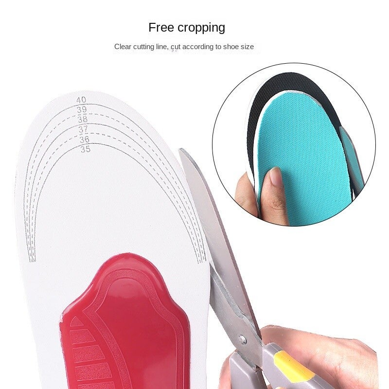 Premium Orthotic High Arch Support Insoles Gel Pad Arch Support Flat