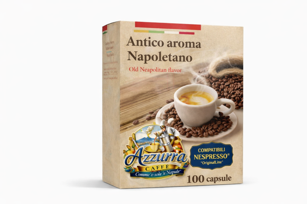 Azzurra Caffè 150 Cialde Antico Aroma Napoletano