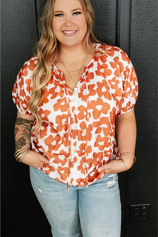 Fall Floral Top