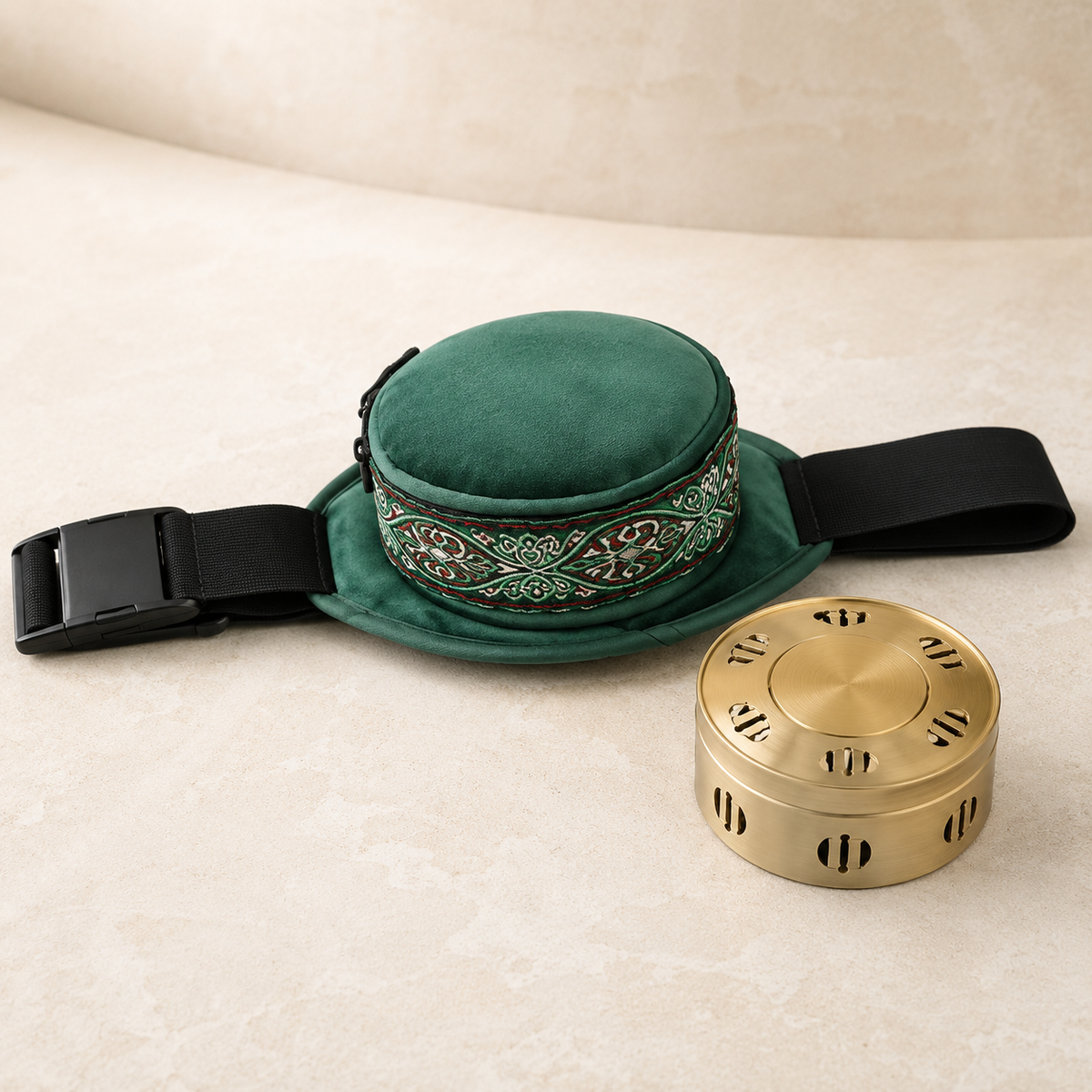 Ceinture de moxibustion avec boîte en cuivre