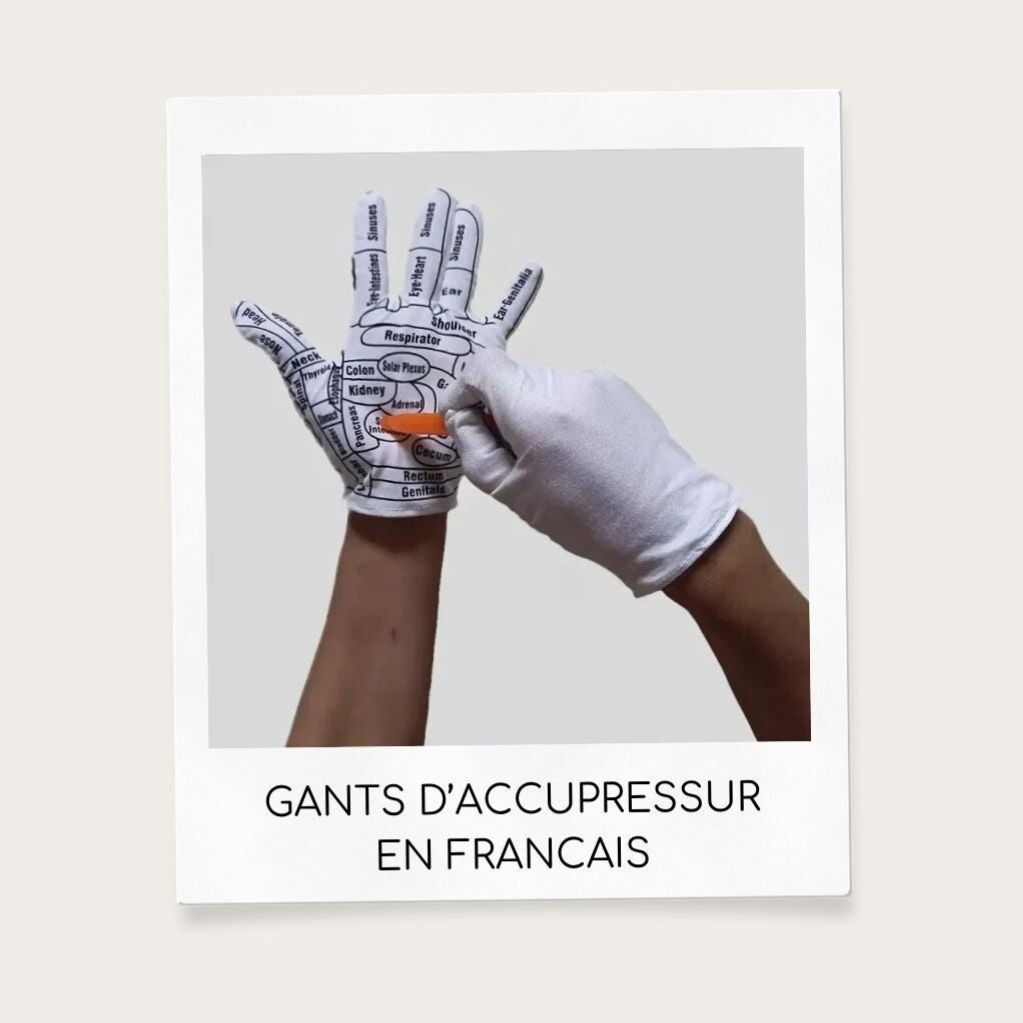 Gants d'accupressure