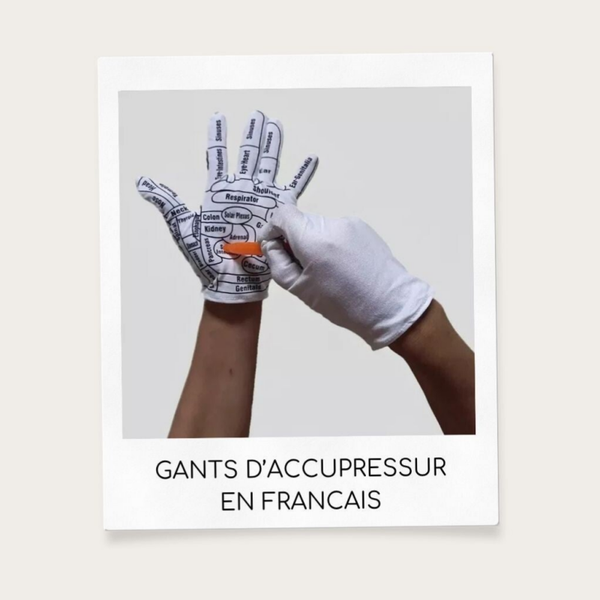 Gants d'accupressure