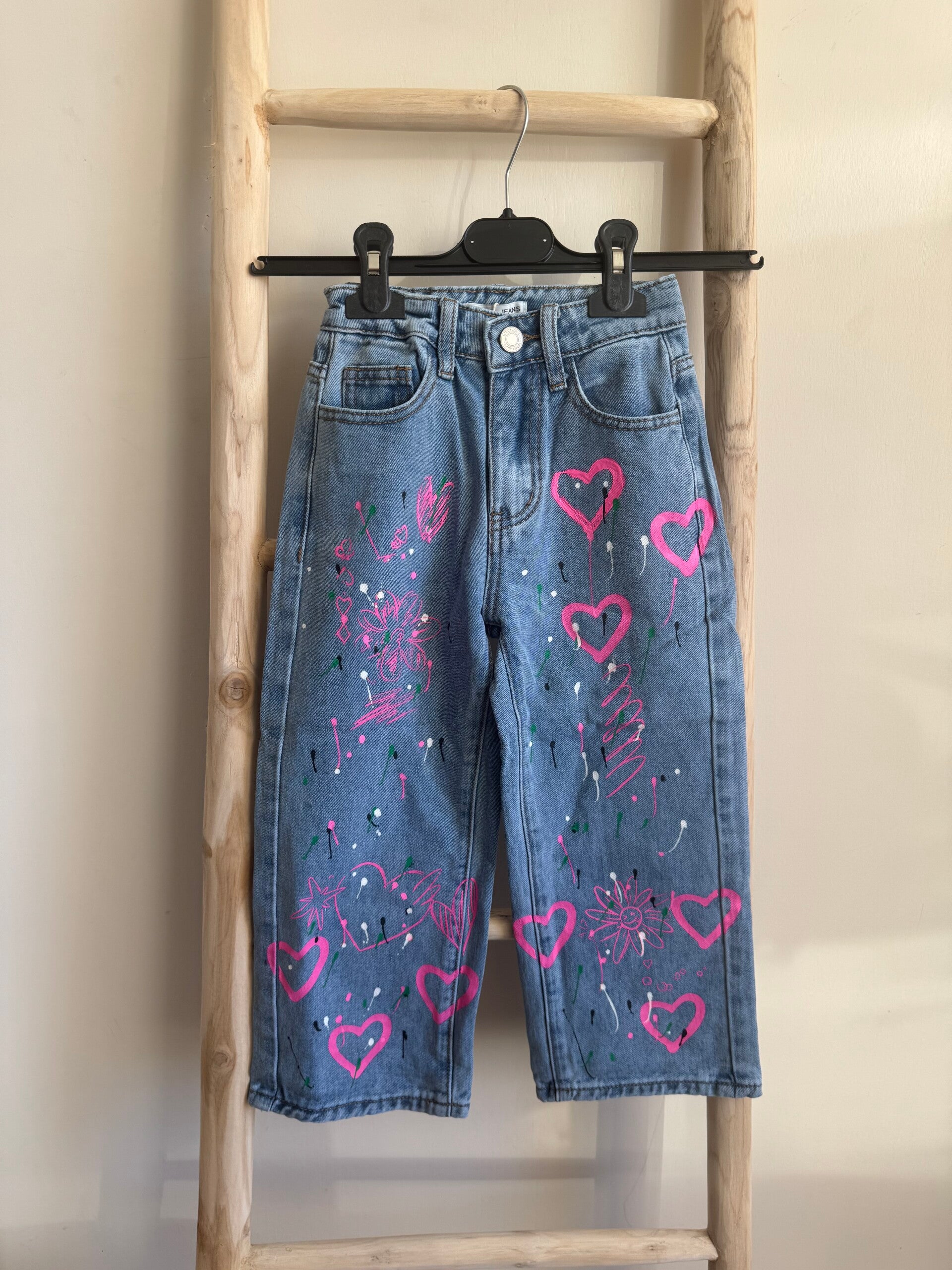 Graffiti Love jeans