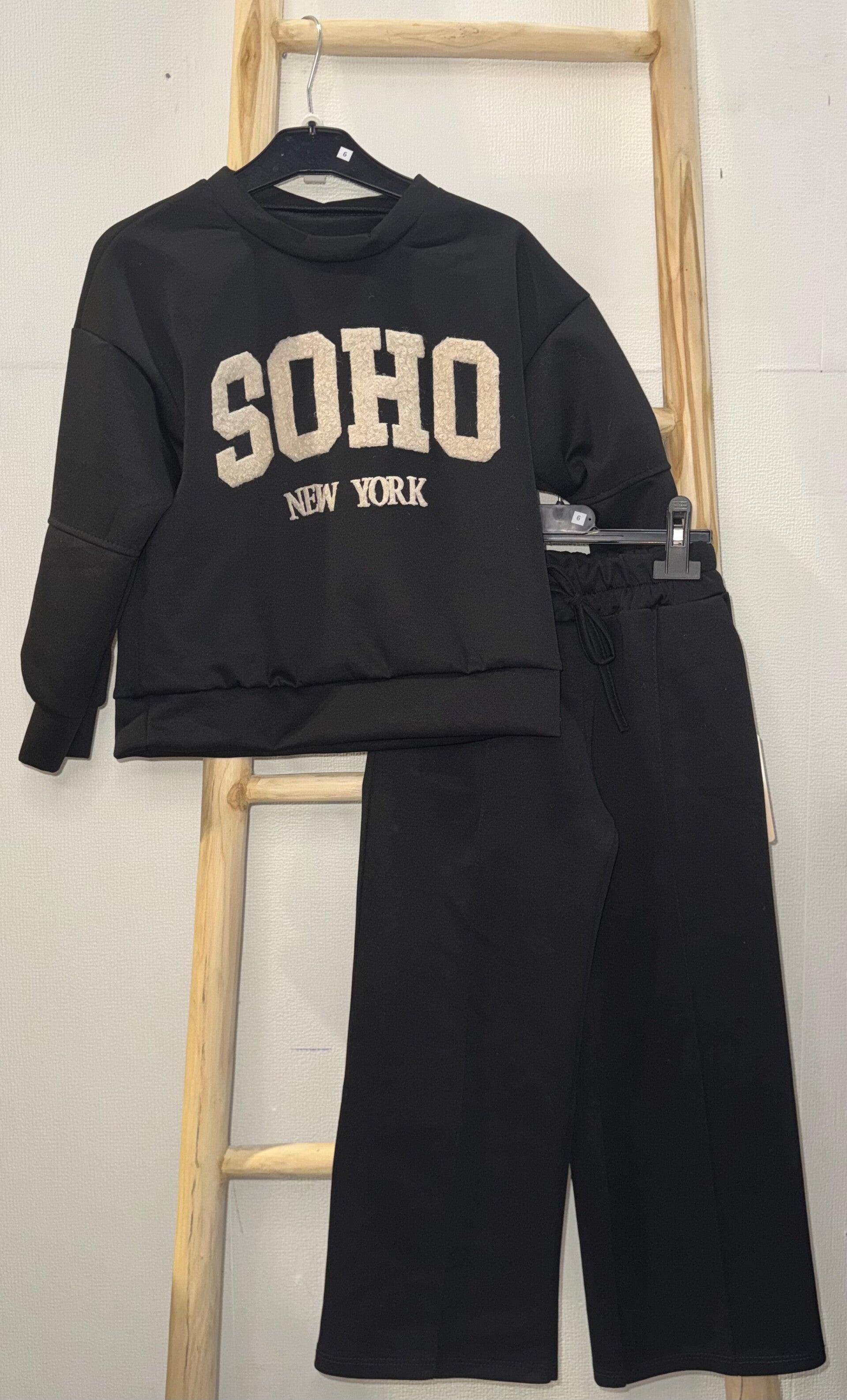 Joggingset SOHO — Zwart