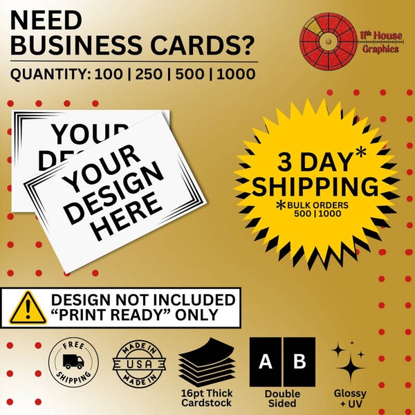 Business Cards - Custom