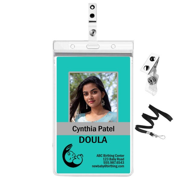 Doula | Midwife ID Badge 002
