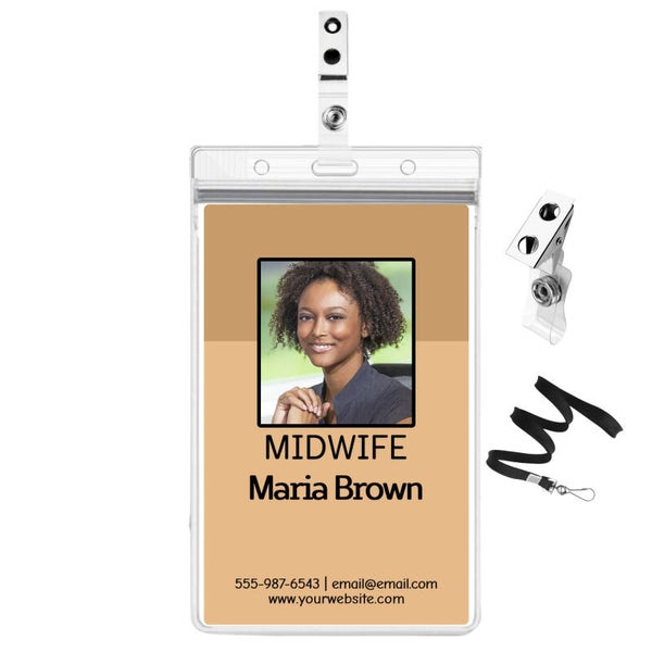 Doula | Midwife ID Badge 007