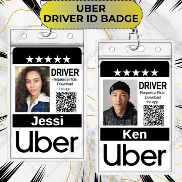 Uber Driver ID Badge