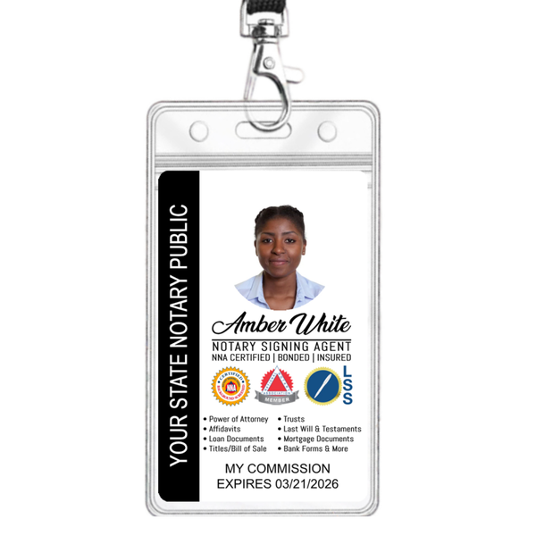 Notary ID Badge 001