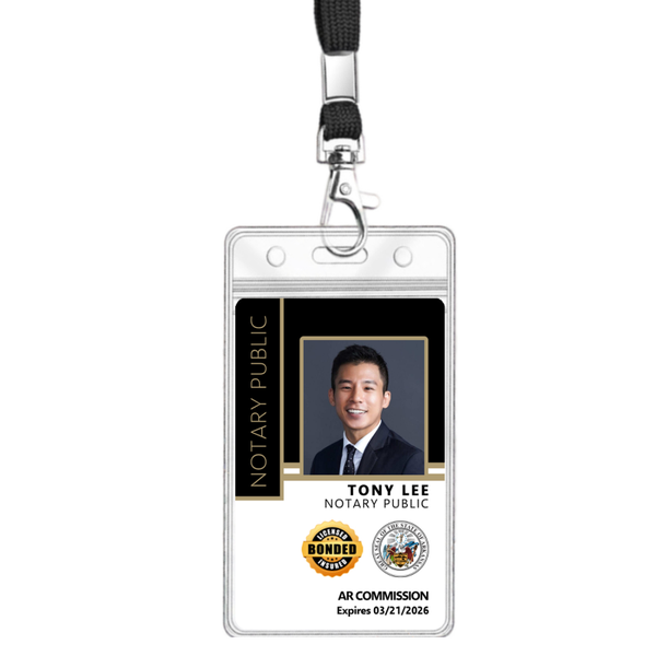 Notary ID Badge 004