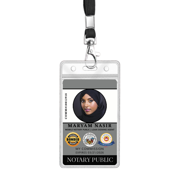 Notary ID Badge 005