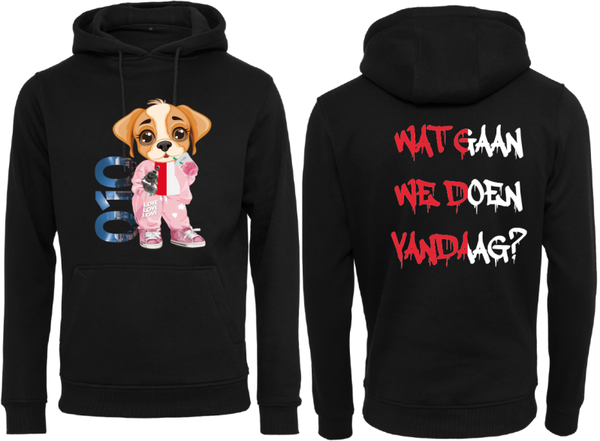 LADIES SPECIAL EDITION 010 x Wat gaan we doen vandaag met beker Hoodie Kids