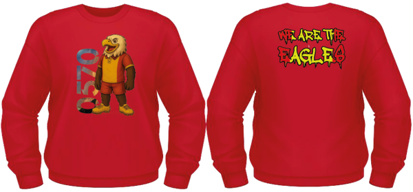 0570 3D Eagle in tenue x We Are The Eagles Sweater Kids