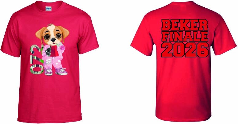 LADIES SPECIAL EDITION 072 met beker x Beker Finale 2026 shirt kids