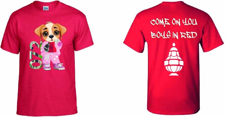 LADIES SPECIAL EDITION 072 met beker x Boys In Red shirt kids
