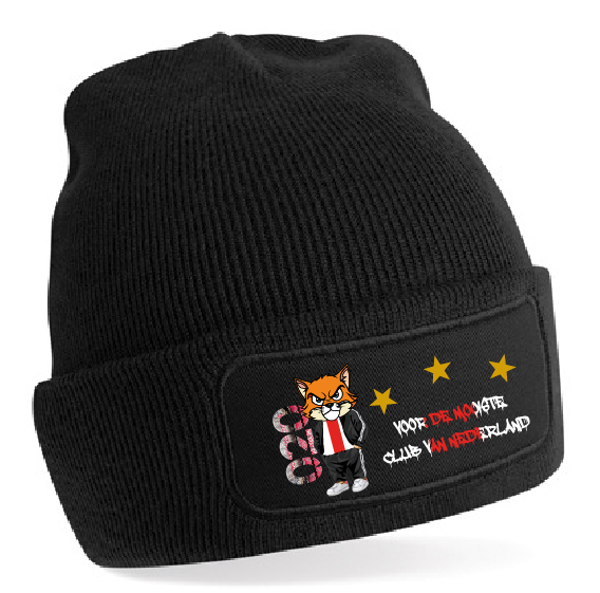 020 Cat Amsterdam x 3 Gouden Sterren Muts