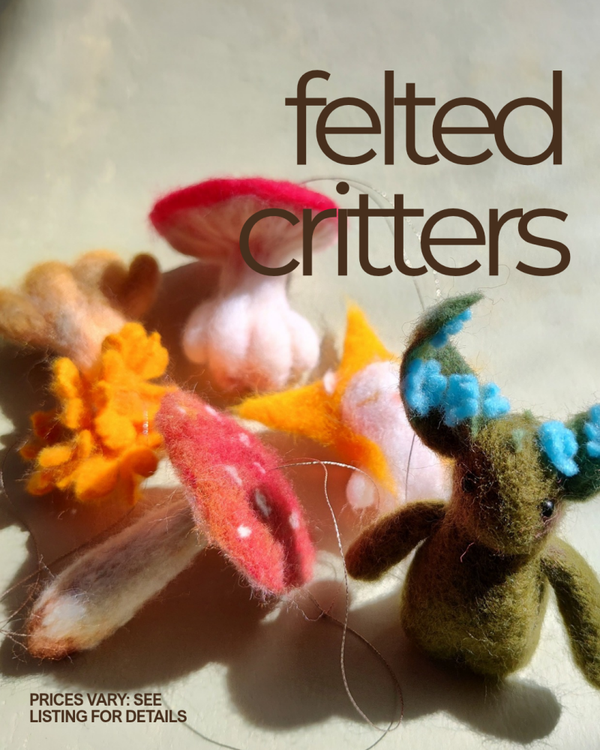 Felted Critters