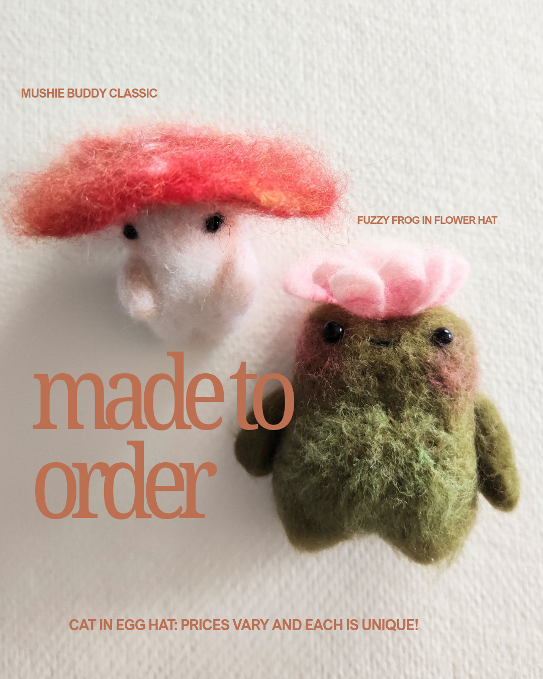 Made to Order (🍄🐈‍⬛ 🐸)