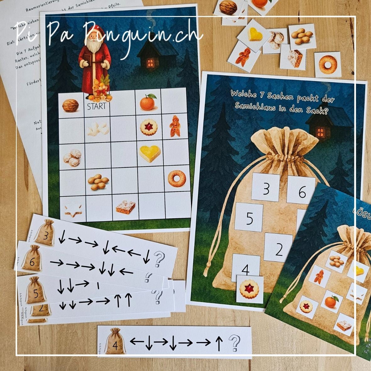 Raumorientierung im Raster Samichlaus: Download-Datei