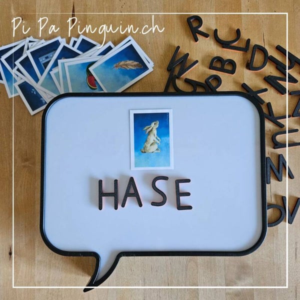 Lautgetreue Wörter für das Lichtbrett: Download-Datei