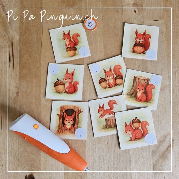 Präpositionen mit dem Eichhörnchen 3in1 Set als Download-Datei