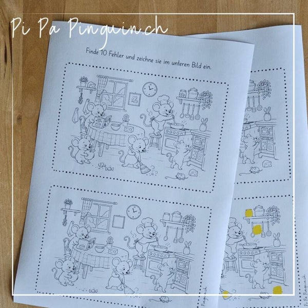Fehlersuchbild Maus: Download-Datei