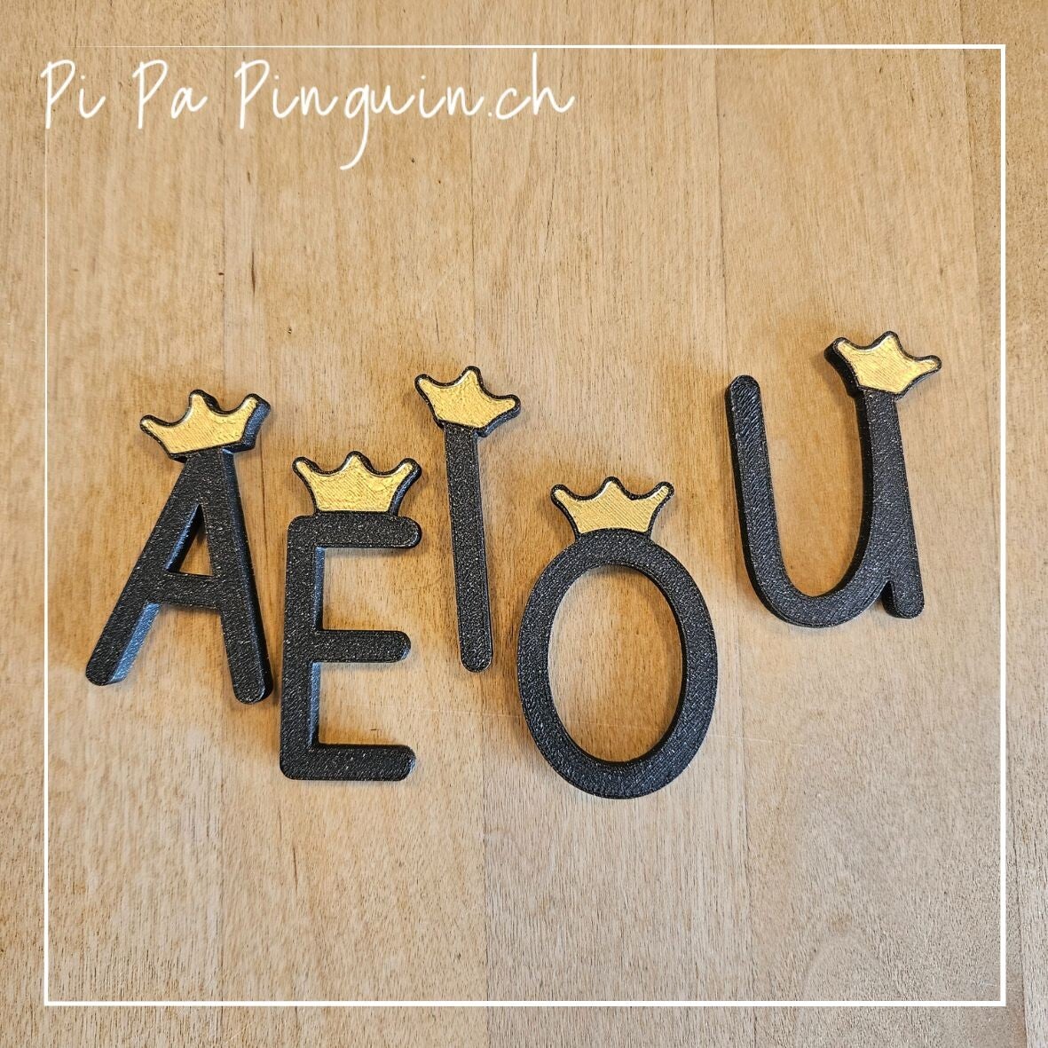 Basisschrift Silbenkönige zum anfassen / Vokale