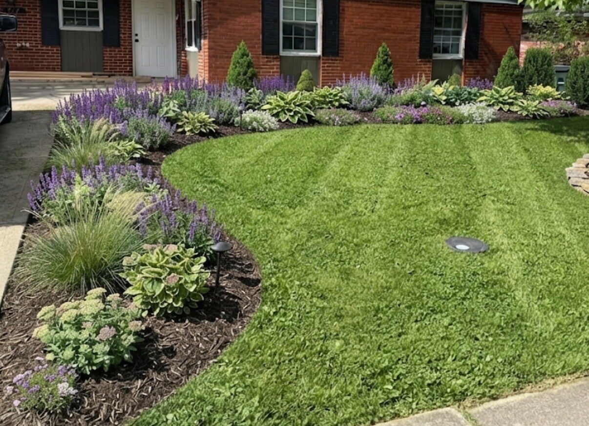 Landscape work done by Nienaber And Sons Lawn Care in Cincinnati Ohio 