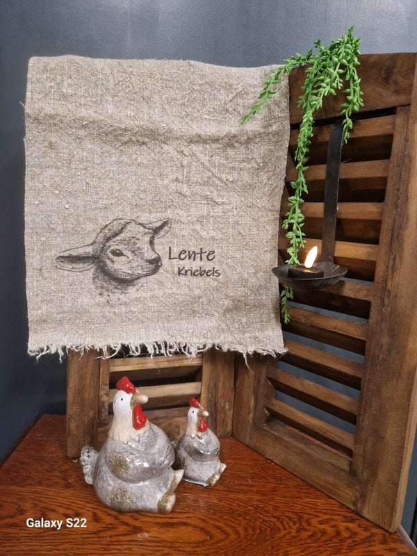 shabby doek lammetje