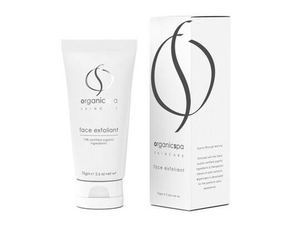 Organic Spa Face Exfoliant 75ml