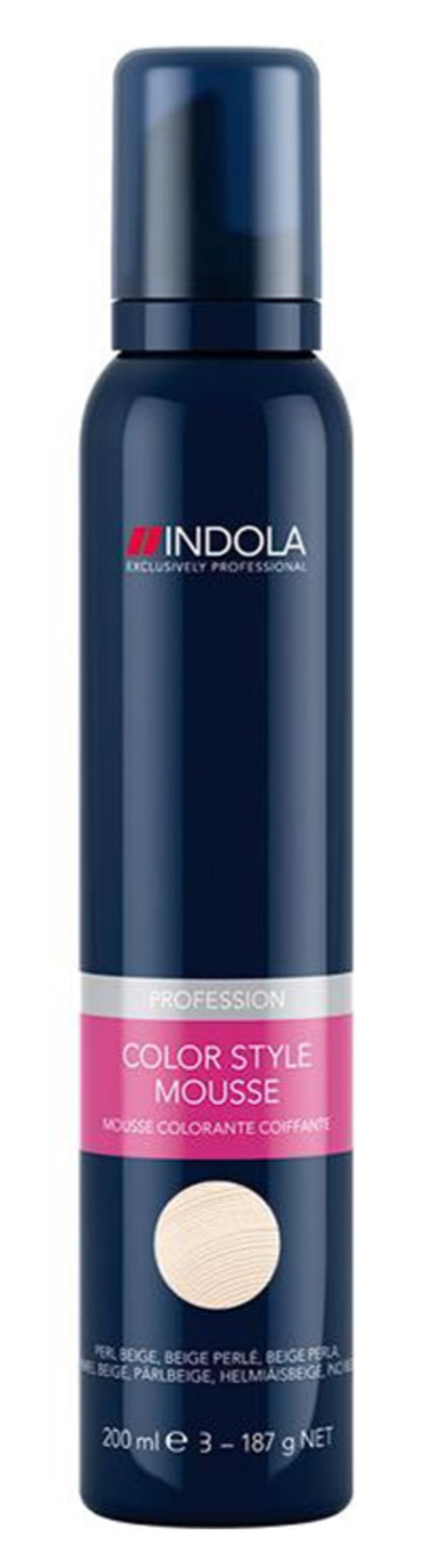 Indola Kleurmousse Parel Beige 200ml