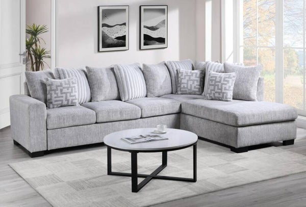 U365 light gray sectional
