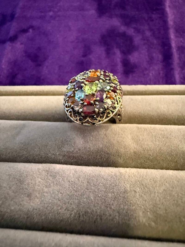 Multi-Gemstone Ring