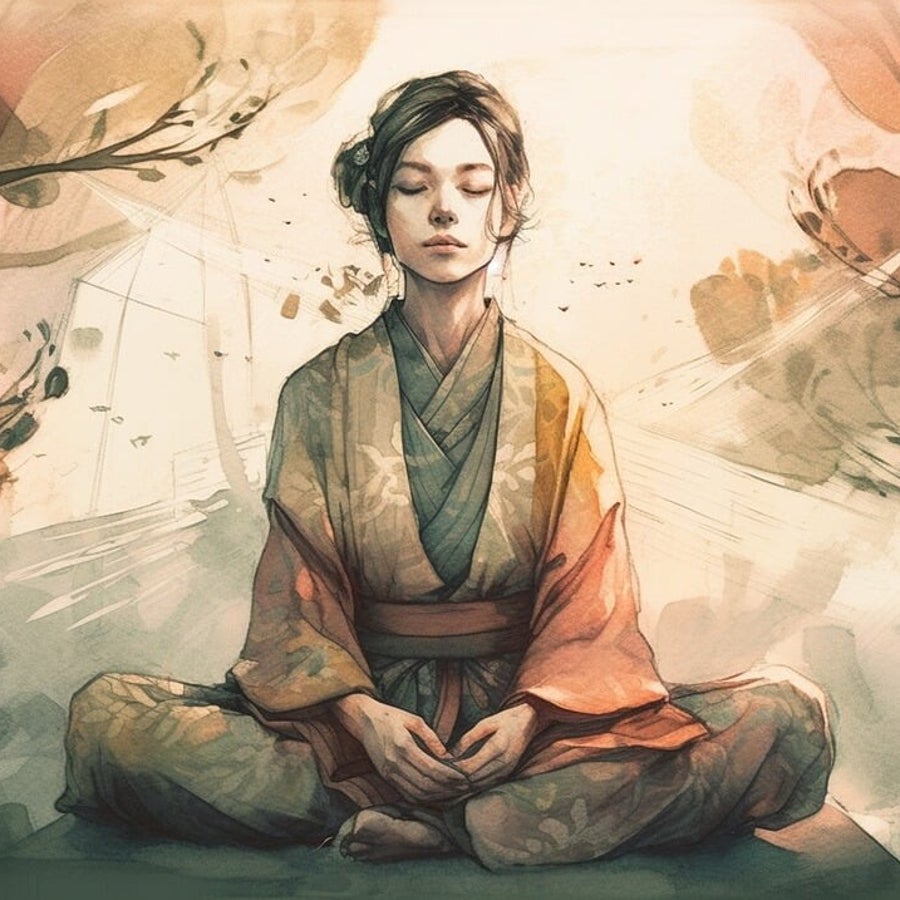 Chris guiding a breathwork session