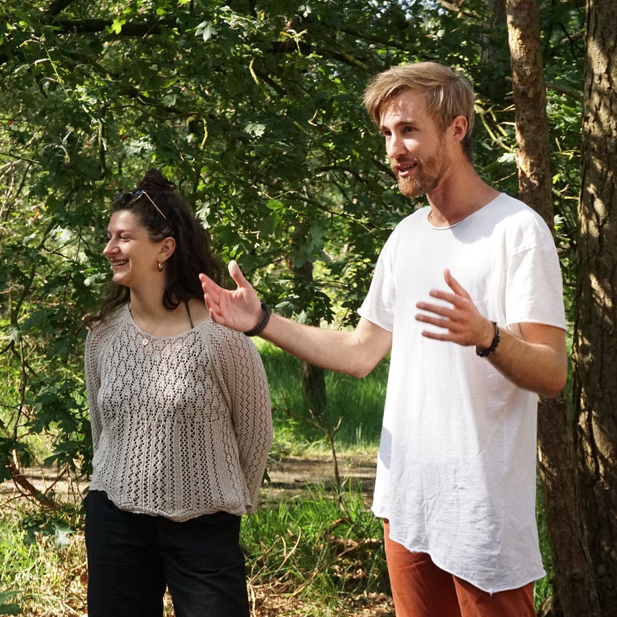 Breath journey outdoors