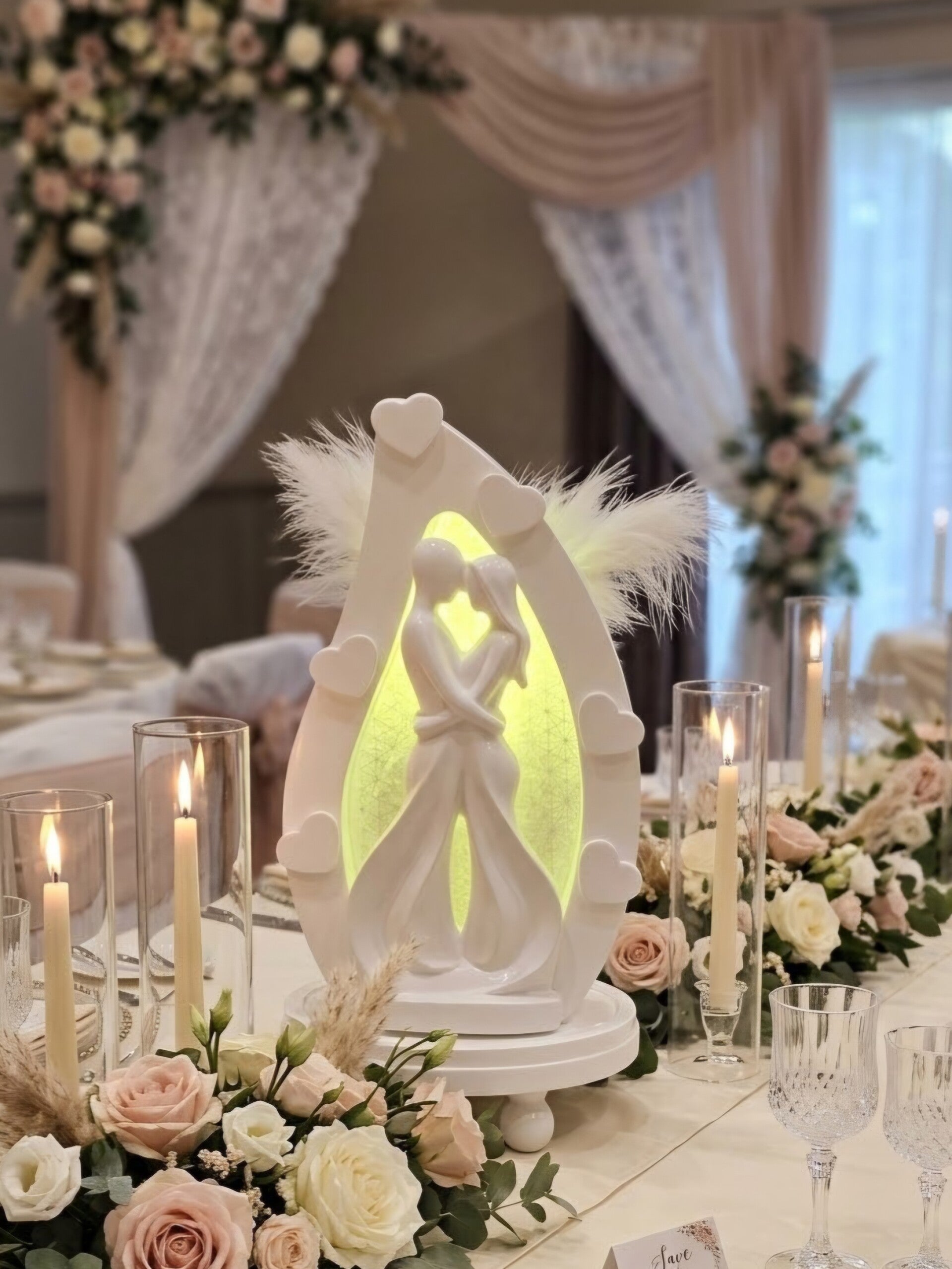Hochzeitspräsent Herzensflamme